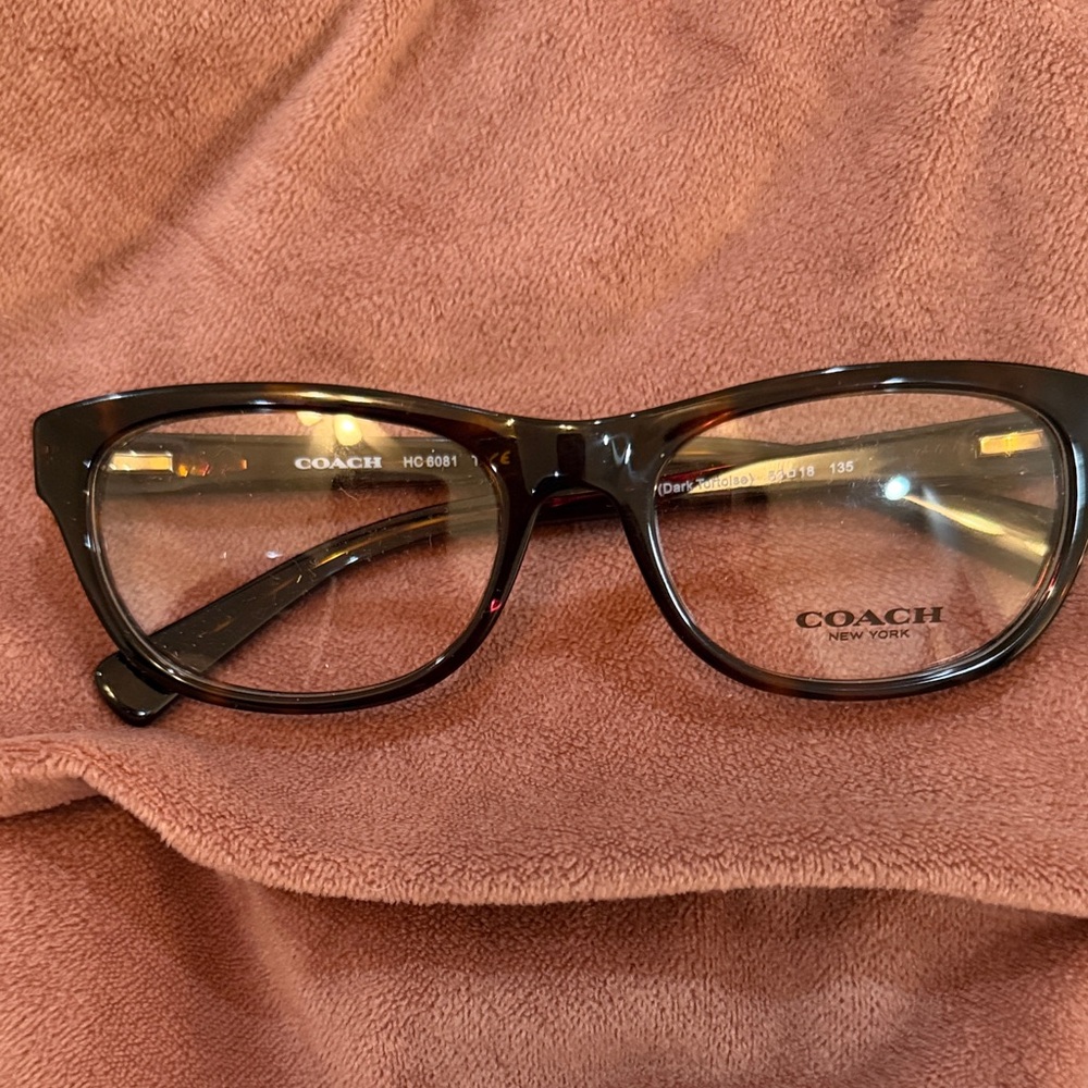 Coach Dark Brown Eyeglasses